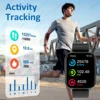 1.83 Inch Touch Sports Smart Watch,  Wireless Call, Message , Various Sports Modes, Multi-function Answering and Dialing. 5
