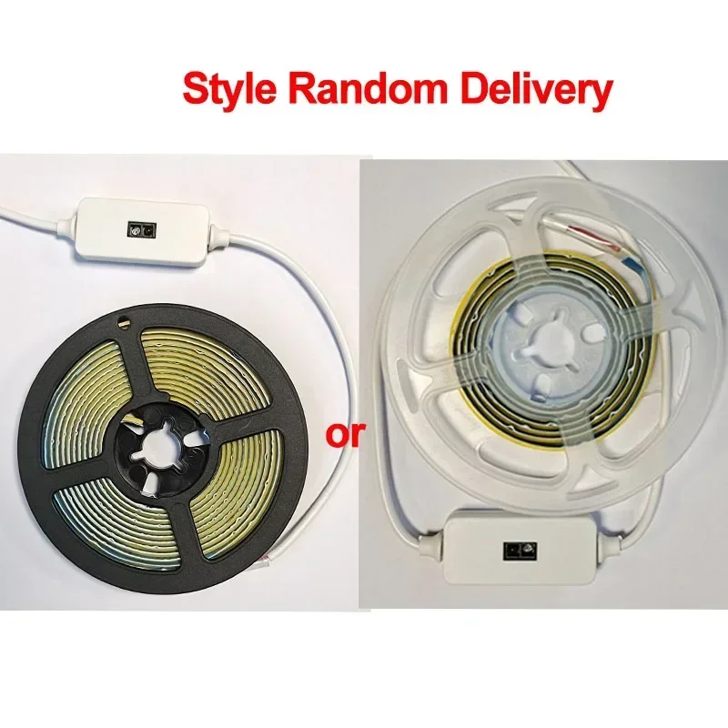 5V COB LED Strip Light USB Smart Hand Sweep Motion Sensor Dimmable Flexible Strip Lights For Bedroom TV Mirror Backlight Wall