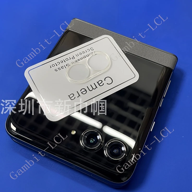 Premium Tempered Glass 3D Camera Lens Protector and Back Cover Film