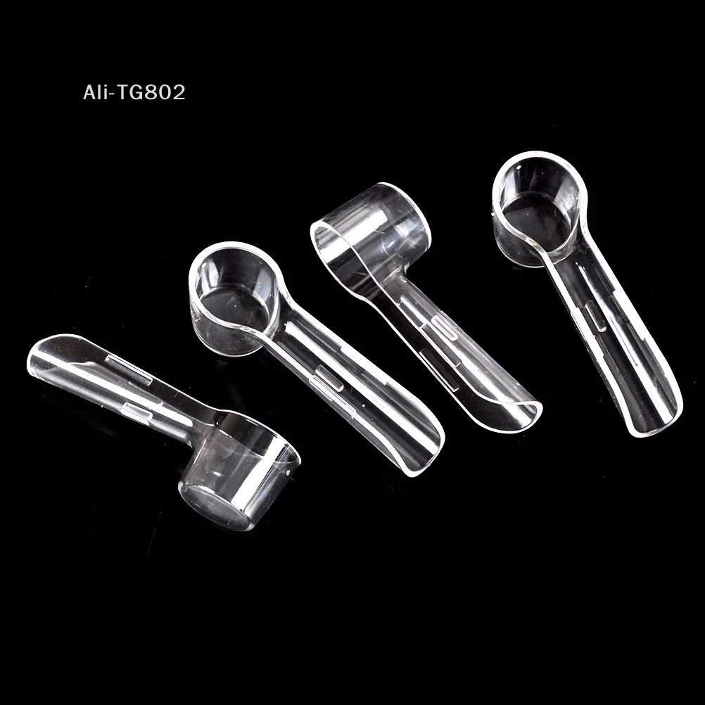 4Pcs 전동 칫솔 헤드 보호 커버 케이스 캡 구강 B 여행용 호환 칫솔 헤드 커버