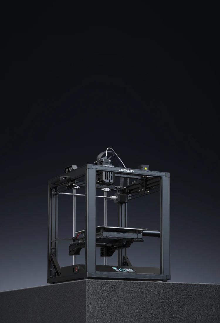 Se1593e7f6cef4118a73243b92806fd923 Creality Ender 5 S1 drukarka 3D 250 mm/s szybki druk 300 ° druk w wysokiej temperaturze CR dotykowy ekran dotykowy z automatycznym poziomowaniem