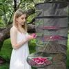 Herb Dryer Hang Rack Large Capacity Mesh Drying Rack Mesh Hang Basket Dryer Net Multipurpose Hang Mesh Net Hang Drying Net For 4
