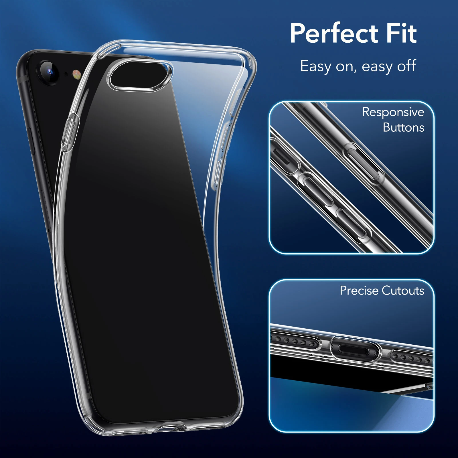 clear iphone 12 mini case ESR for iPhone 13 Pro Max Clear Case Transparent Cover for iPhone 13/13 Pro/13 Pro Max/12/12 Pro/12 Pro Max/12 mini/SE 2022 Case clear iphone 12 mini case