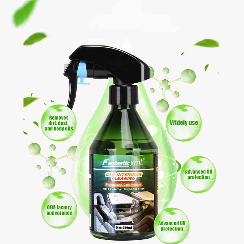 

Automotive Supplies Decontamination Roof No Wash Seats Leather Multifunctional Interior Cleaner