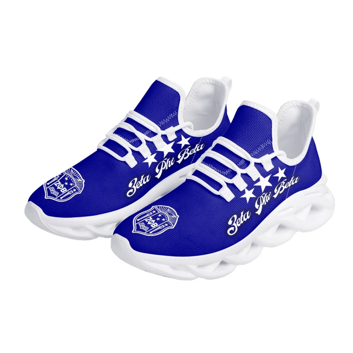 INSTANTARTS New Professional Running Shoes Zeta Phi Beta Printed Cushion Running Wears Women Men Anti Slip Walking Sneakers Hot