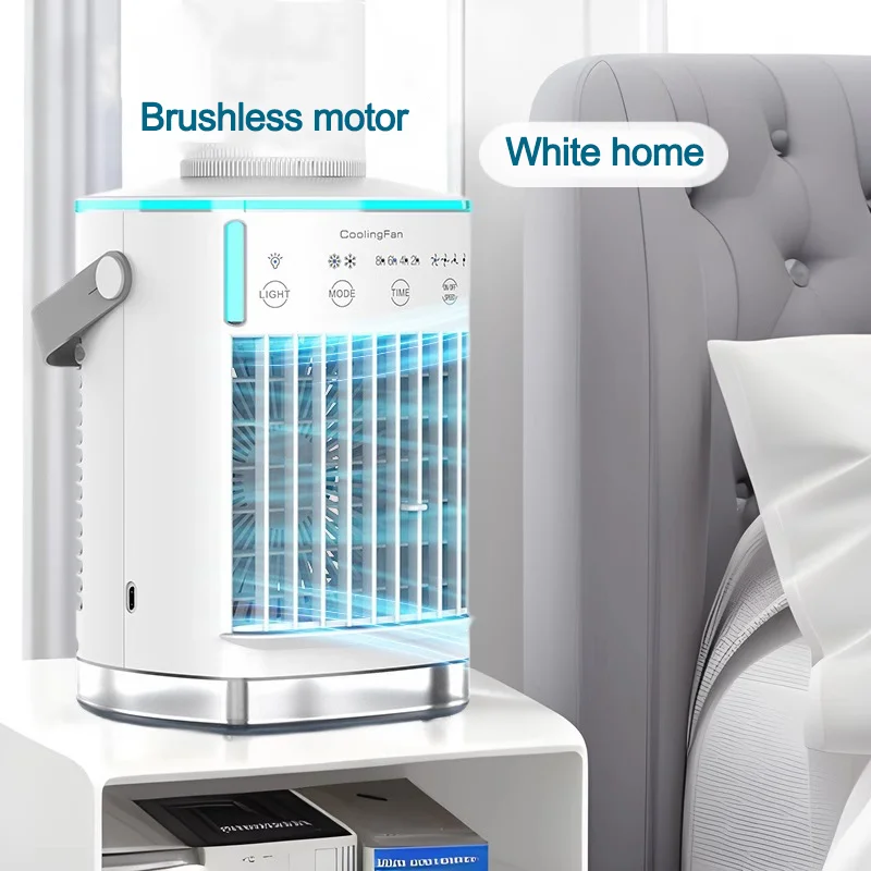 Desktop air conditioner fan small air cooling machine small air conditioner household water cooling fan summer dormitory artifac 1