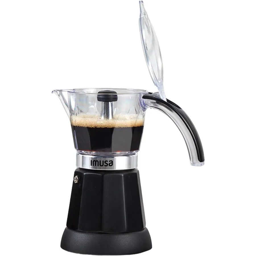 Compact Electric Espresso Maker for Cuban Coffee