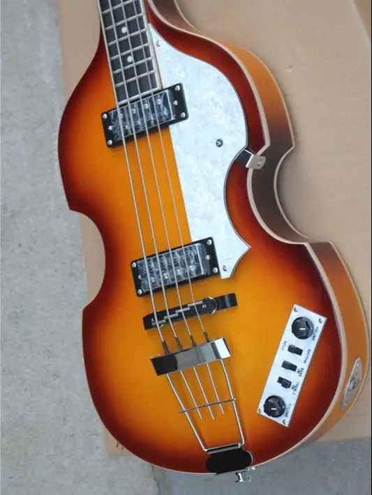 Sunburst Hofner 4 струны бас-гитара скрипка BB2 серия Icon табачный взрыв винтажный CT
