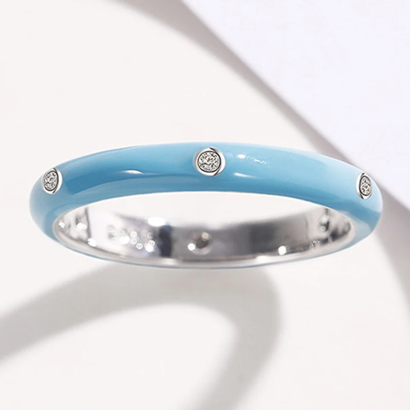 Anello alla moda anello geometrico in ottone fede nuziale donna_voghion.com