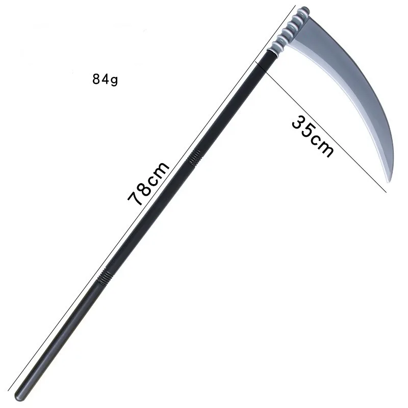 Halloween Festival Prop Death Spiral Trident Plastic Gold Weapon