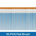 50 PCS Flat Brushs
