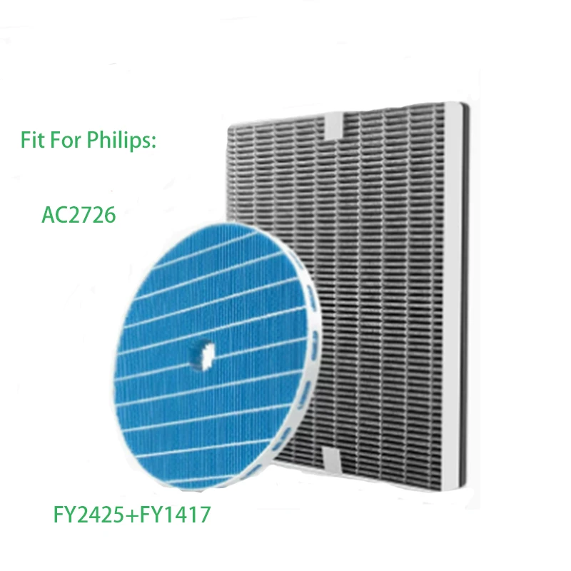 FY2425FY1417ActiveCarbonHepaReplacementFilterforPhilipsAirPurifierSerieReplace