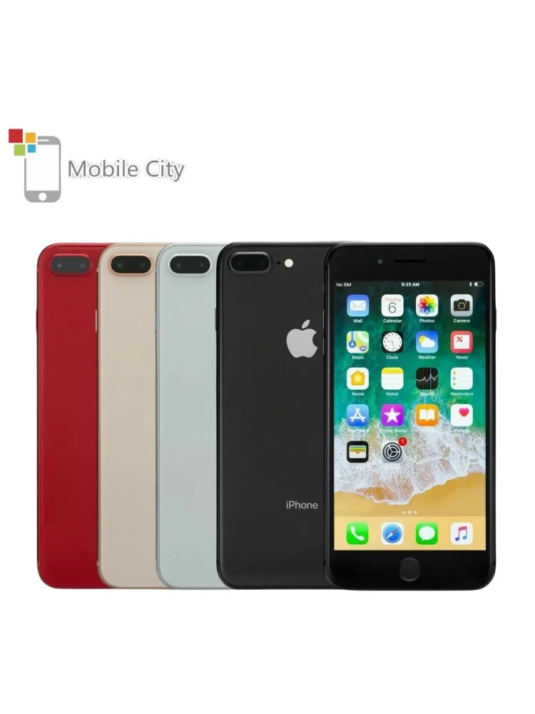 

Apple iPhone 8 Plus 5.5" 4G LTE Smartphone IOS A11 Hexa Core 3GB RAM 64/256GB ROM Fingerprint Mobile Phone