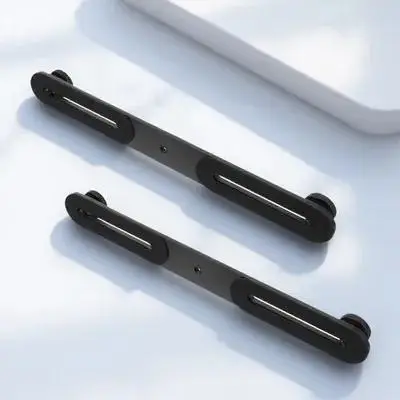 2Pcs 신뢰할 수 있는 조정 가능한 마이크 마운트 바 이중 기능 플래시 확장 브래킷 마이크 스탠드 스페이싱 바 스튜디오 사진 촬영