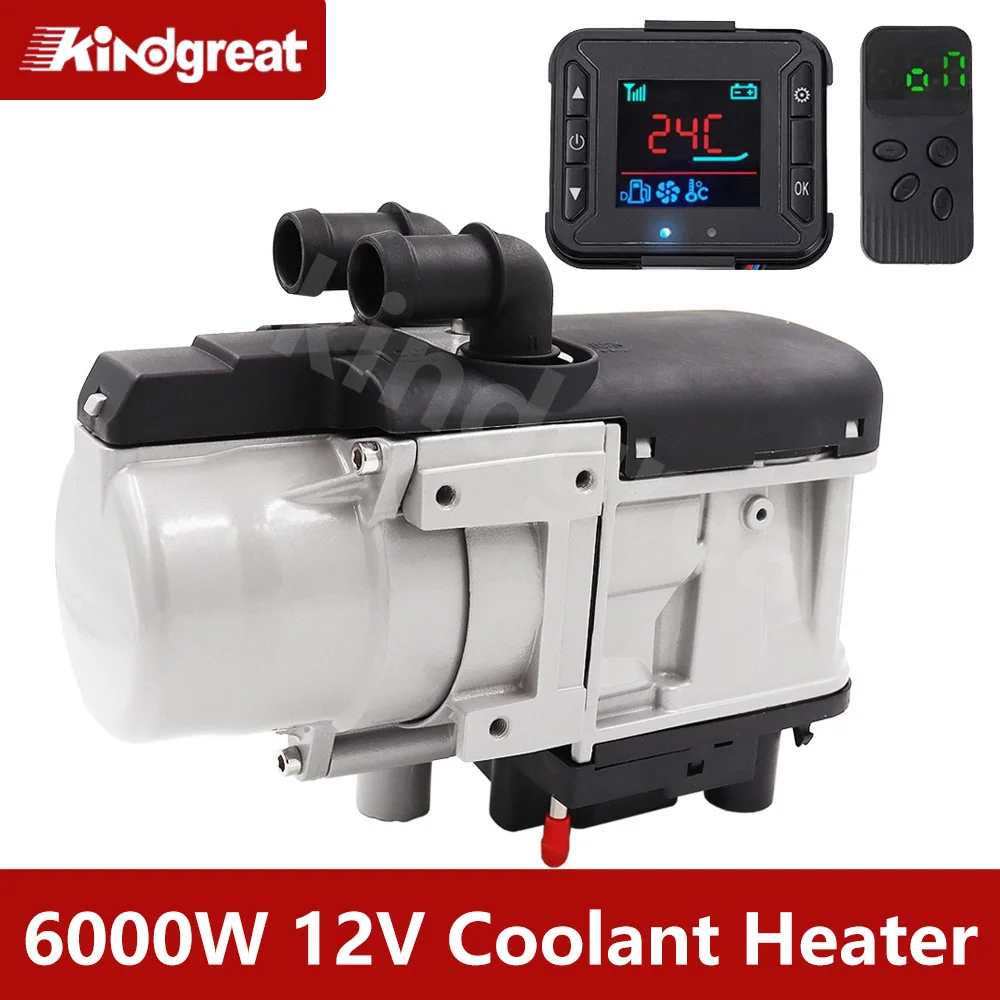 12V-6KW-Diesel-Gasoline-Dual-Mode-Preheater-Fuel-Liquid-Heater-LCD ...