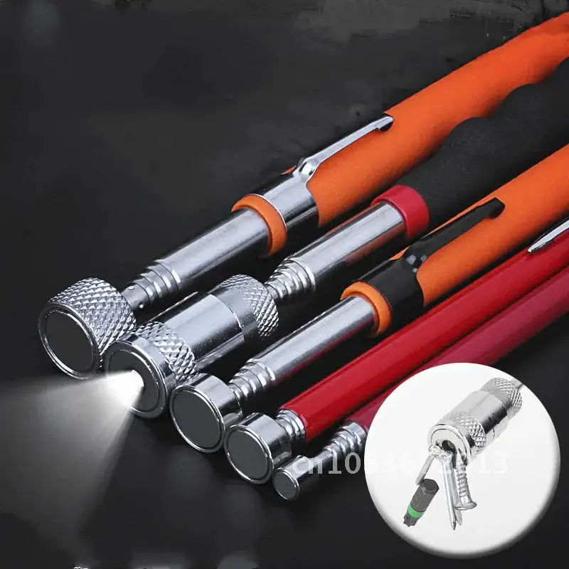 

Tool Strong Magnetic Suction Rod Adjustable Metal Rod Universal With Pen Buckle Pick Up Tool Telescopic Extension Screw Pick Up