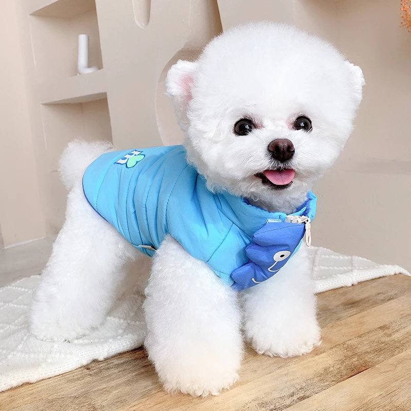 Chaqueta de invierno para perro, abrigo para cachorro y gato, ropa de abrigo para perro pequeño, Bichon maltés, Schnauzer, Yorkie, chaleco| y chaquetas para - AliExpress