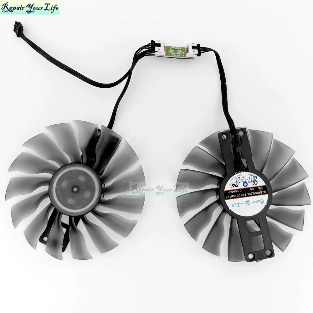VGA/GPU 비디오 카드 팬, Palit EMTek GTX1080Ti GTX 1080Ti 제트스트림 컴퓨터 냉각 팬, 95mm FD10015H12S GAA8S2U, 신제품