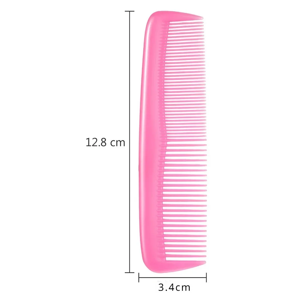 Description Picture 5 of item12Pcs Anti-static Hair Combs Mini Double Side Brush Professional Beard Comb Barber Hair Comb Hair Styling Tool Salon Accessories