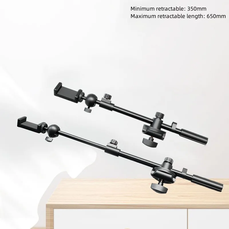 Bracket Microphone Stand Equipment Extension Holder Mic Reliability Rotating Versatile Wide Compatibility 55CM