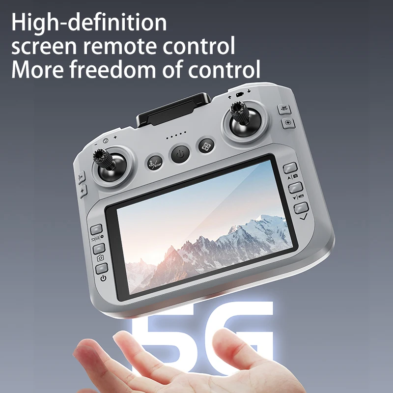 Drone Z906 8K avec 3 Batteries et sa télécommande, prêt pour un vol stable et longue autonomie