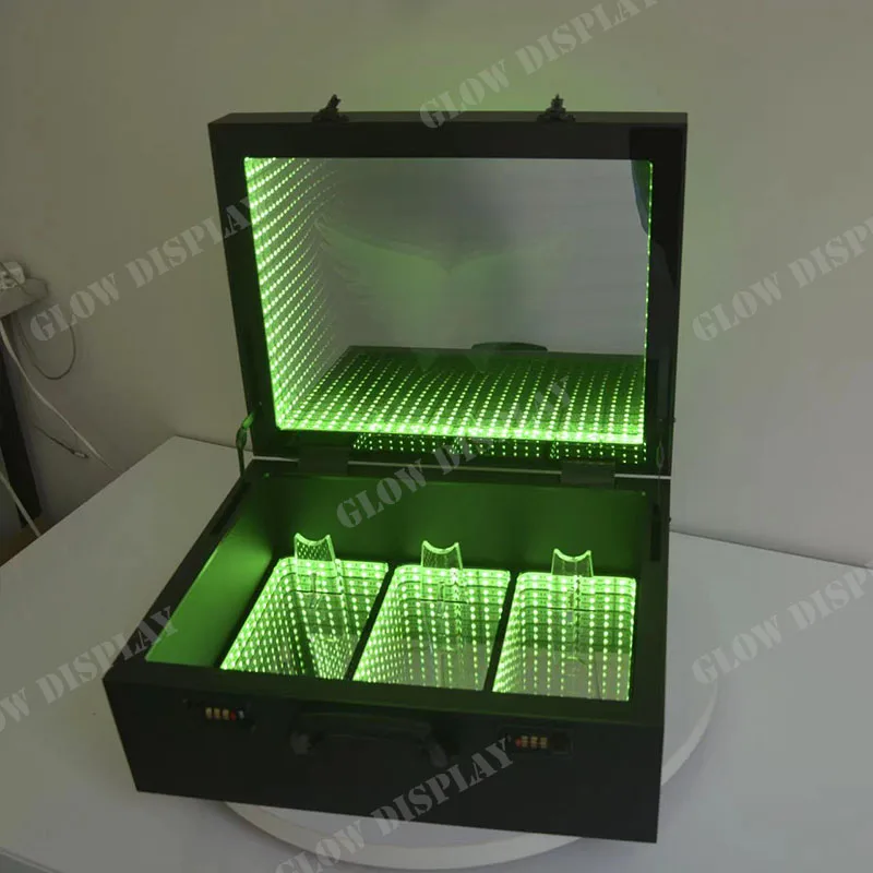 Champagne Bottle Display Racks LED Cabinet LED Case