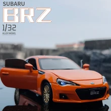 

1/32 Subaru BRZ Alloy Sports Car Model Diecast Simulation Metal Toy Vehicles Car Model Sound Light Collection Childrens Toy Gift