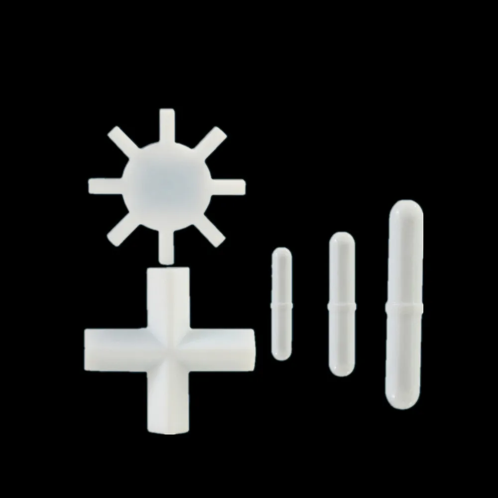 

5 Pcs PTFE Magnetic Stirrer Stir Bar/Spin Bar Set