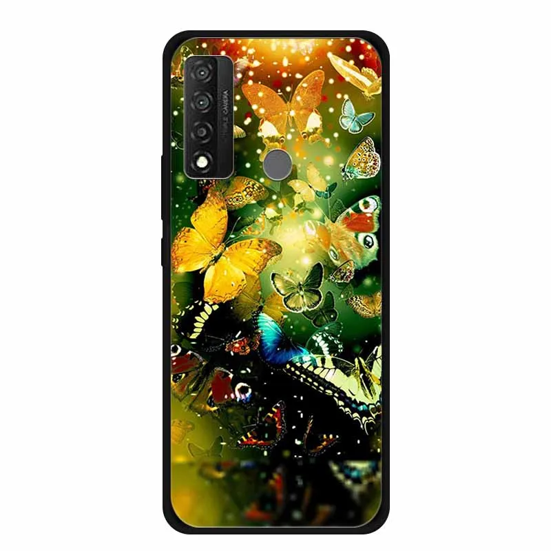 Elegant Marble Black Soft TPU Silicone Phone Case