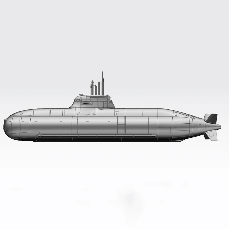 In Stock Submarine 1/72 75cm RC Submarine SLA Resin Assembly Kit German Type 212 Submarine Model 4