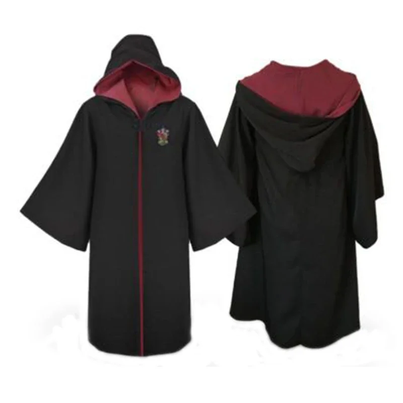 Harryy Potter Cosplay Hogwarts Costume Magic Robe Hermione Gryffindor Cape Gonna Maglione Tie Slytherin Malfoy Uniforme Scolastica