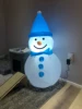 Christmas Snowman Inflatable Toys 1m Blow Up Yard Decoration with Led Lights for Garden Lawn Outdoor Indoor New Year Party Decor 6