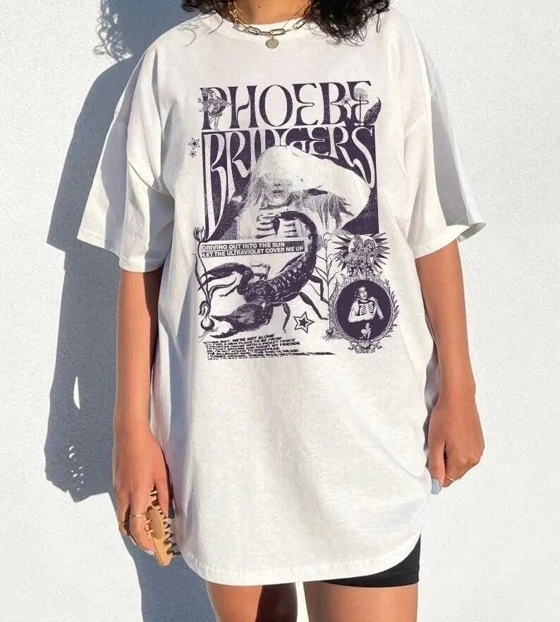 Tebe Bridgers On Tour T-Shirt, Regalo Vintage Per Uomo Donna Tutte Le Taglie