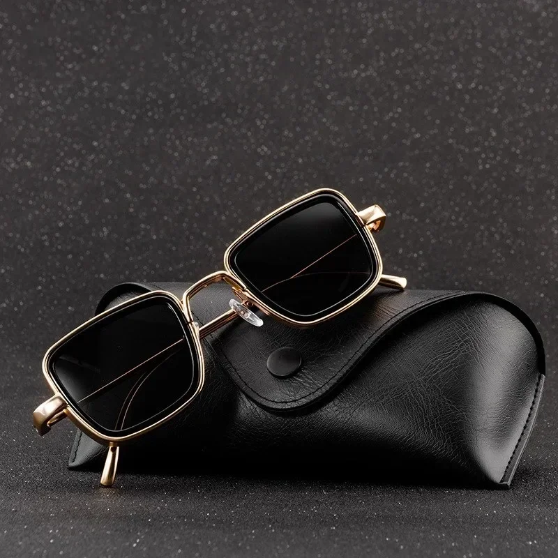 Unisex Steampunk Style Alloy Frame UV 400 Sunglasses