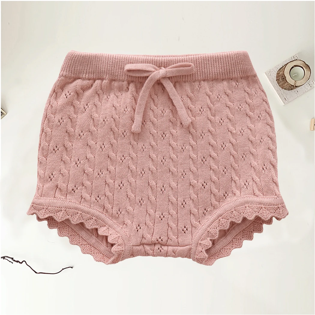 Neue Herbst Baby Mädchen Gestrickte Kleidung Sets Infant Strickjacke Pullover + Shorts 2 stücke Kleidung Sets Kleinkind Lange Ärmel Stricken outfits – Detail 9