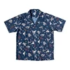Non Stock Old Fashion Rayon Camp Shirt Retro Mens Short-Sleeve Cuban Collar Vacation Shirt 5