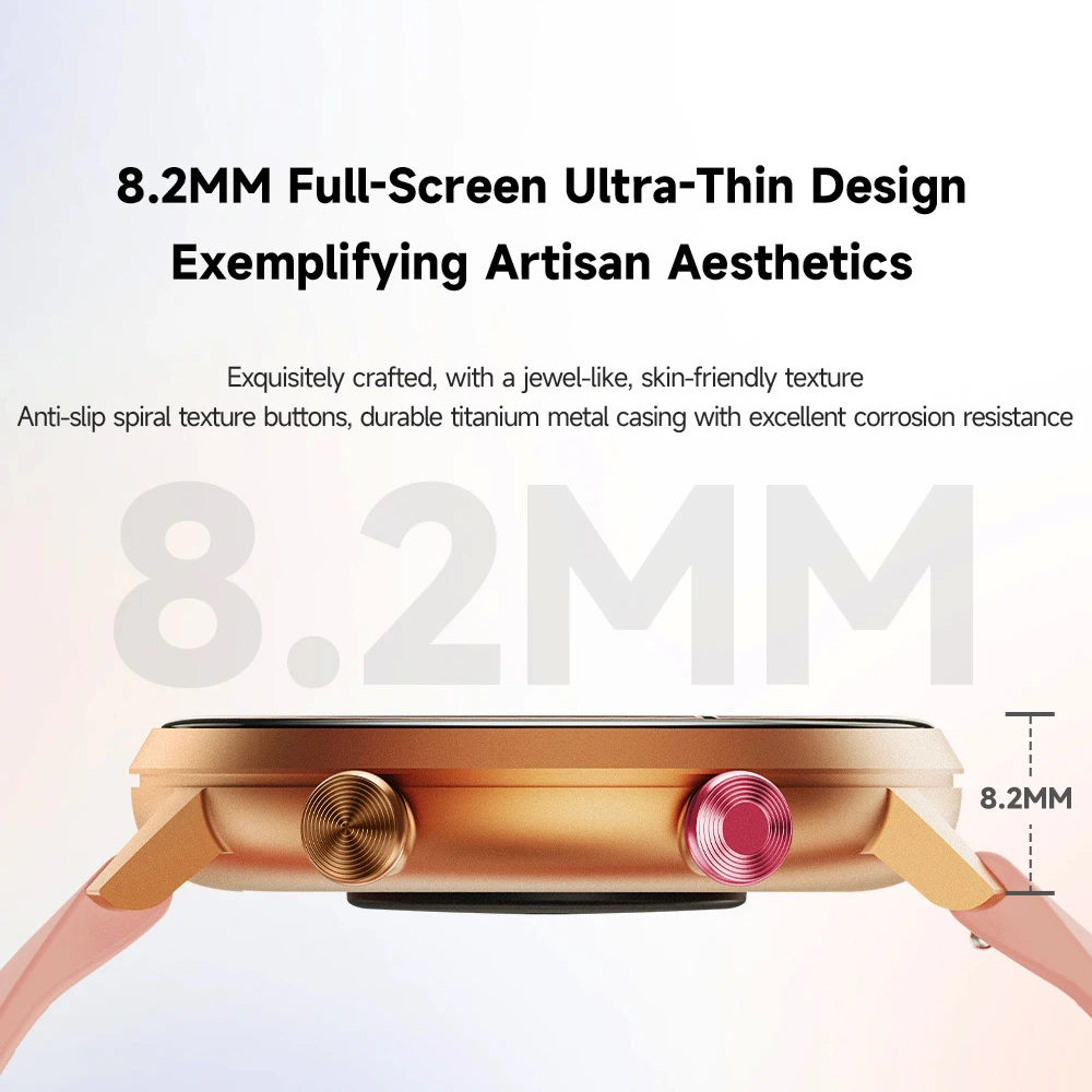 Ʈ ġ  ʹ Ʈ ġ, AMOLED ũ  ƮϽ , 5ATM  ɹڼ   ̵, 1.32 ġ