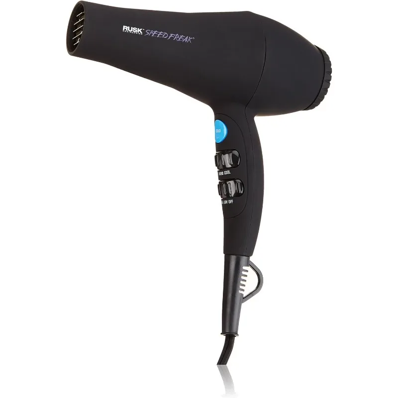 

RUSK Engineering Speed Freak Ceramic and Tourmaline Professional 2000 Watt Hair Dryer - Far-Infrared Heat