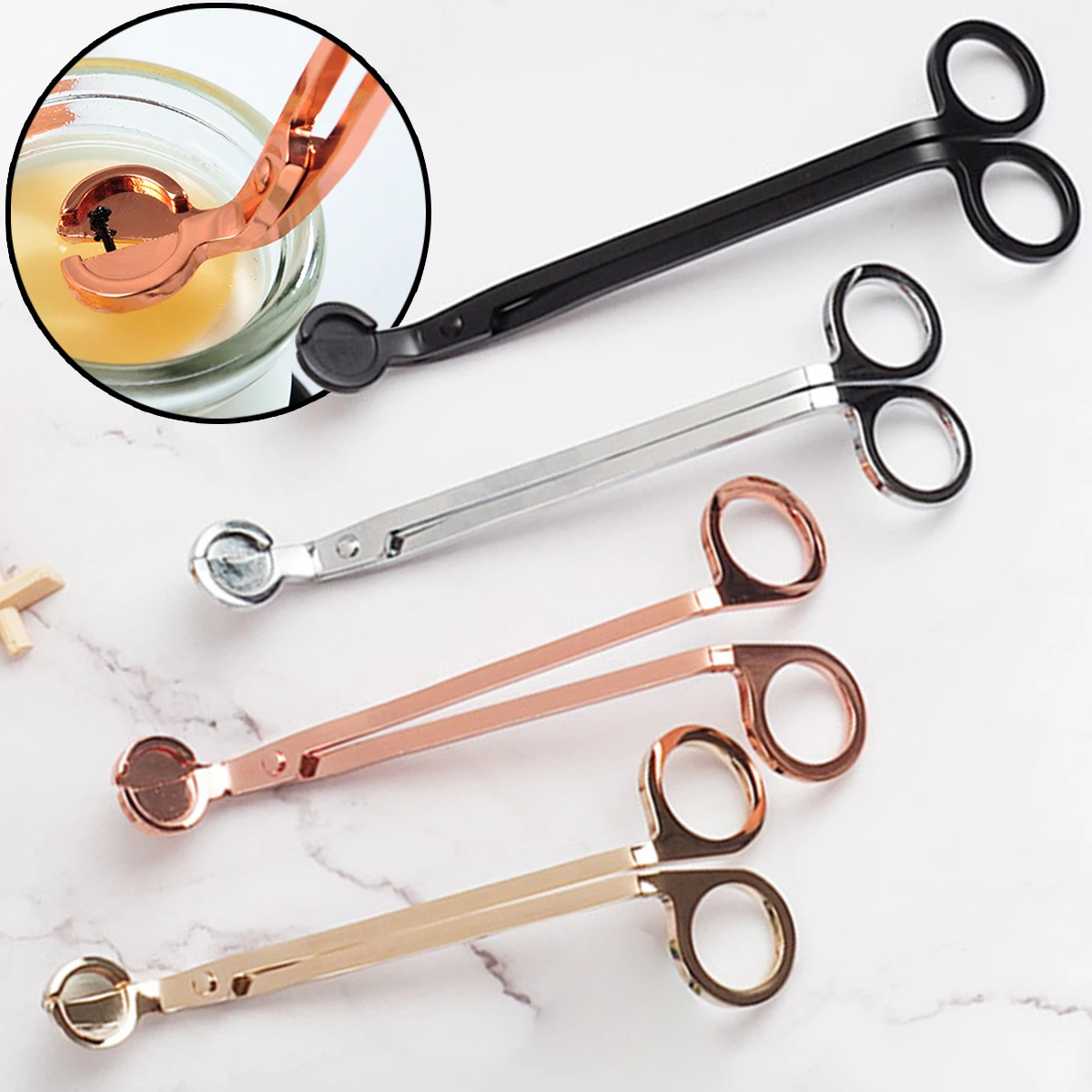 Candle Wick Scissors 18cm Handmade Candle Making Tools DIY Making Kit Party Gifts Wedding Souvenirs