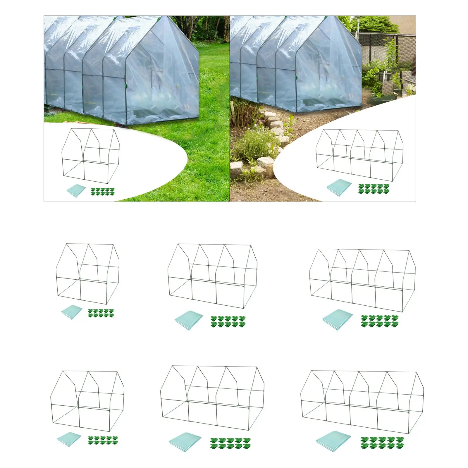 Mini Greenhouse Green House Nursery Plant Cover Tent Garden Greenhouse Plant Hot House for Indoor Backyard Outside Gardening