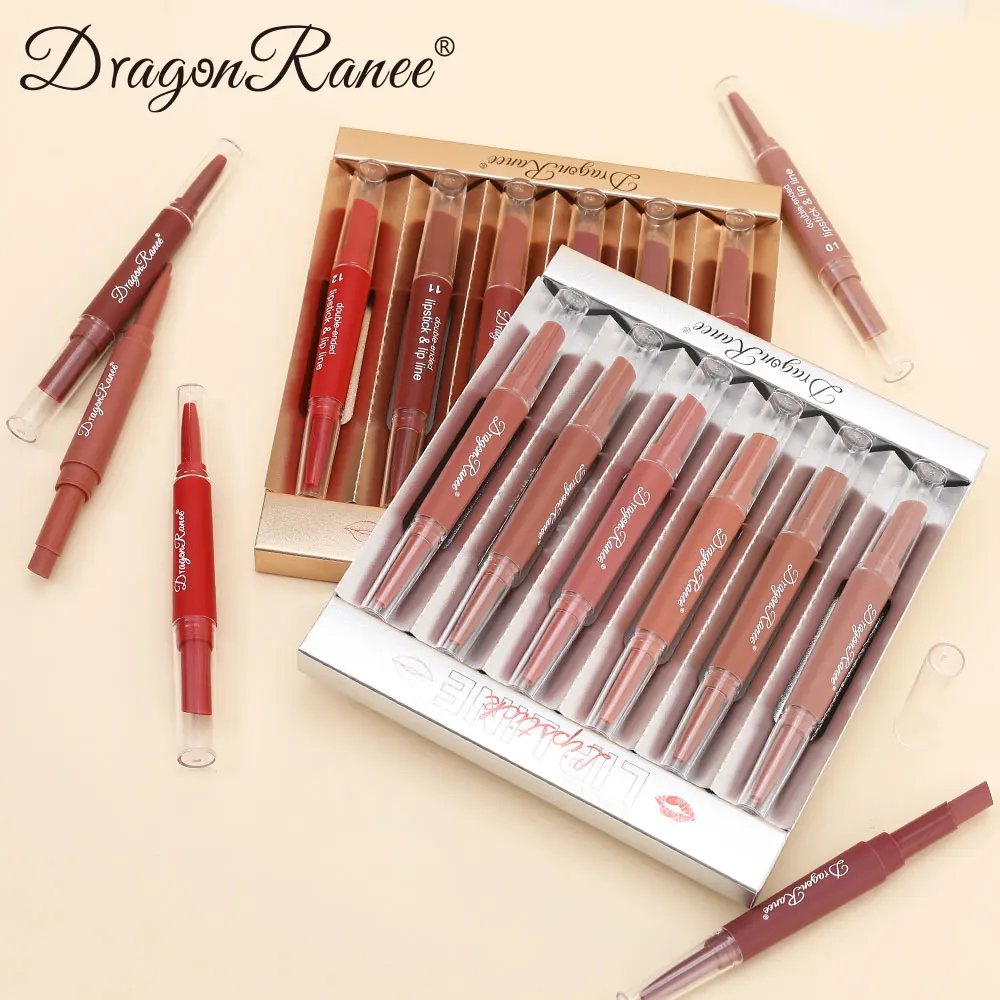 Double-Ended Lipstick Set Velvet Matte Lip Gloss