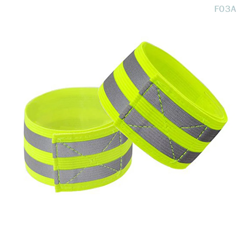 

Reflective Bands Elastic Armband Wristband Ankle Leg Straps Kids Safety Reflector Tape Straps for Night Jogging Biking Running