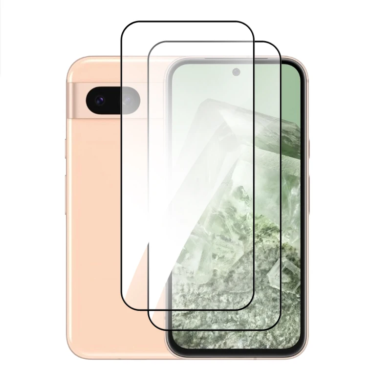 4-in-1 Full Cover Tempered Glass Screen Protector, 2.5D Premium Shield