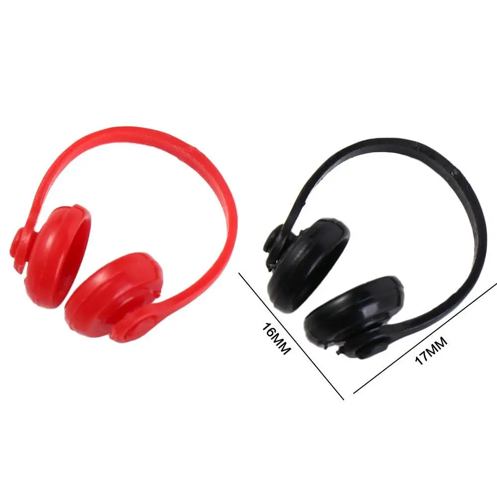 Dollhouse Props Dollhouse Headphone Model Classic Plastic Miniature Headset Model 1/12 Scale Miniatures Wireless Earphone