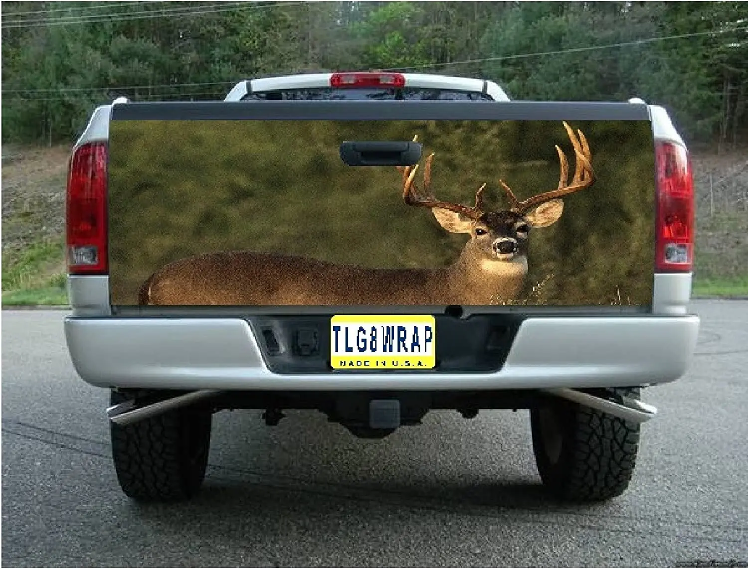 

Tailgate Wrap T82 Deer Hunting Buck Vinyl Graphic Decal Sticker F150 F250 F350 Ram Silverado Sierra Tundra Ranger Frontier Titan