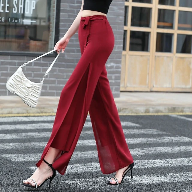 high waist raw hem cropped retro trending fall pants us online boutique –  The Revival
