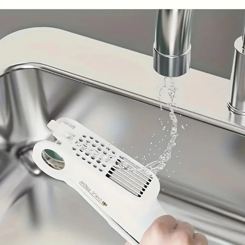 Multifunctional Garlic Press Slicer Can Opener Peeler Garlic Slicer Manual Pounding Garlic Press Kitchen Professional Gadget