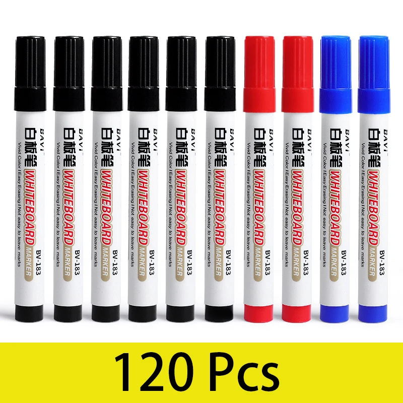 120pcs-erasable-whiteboard-marker-pen-environment-friendly-marker-office-school-home