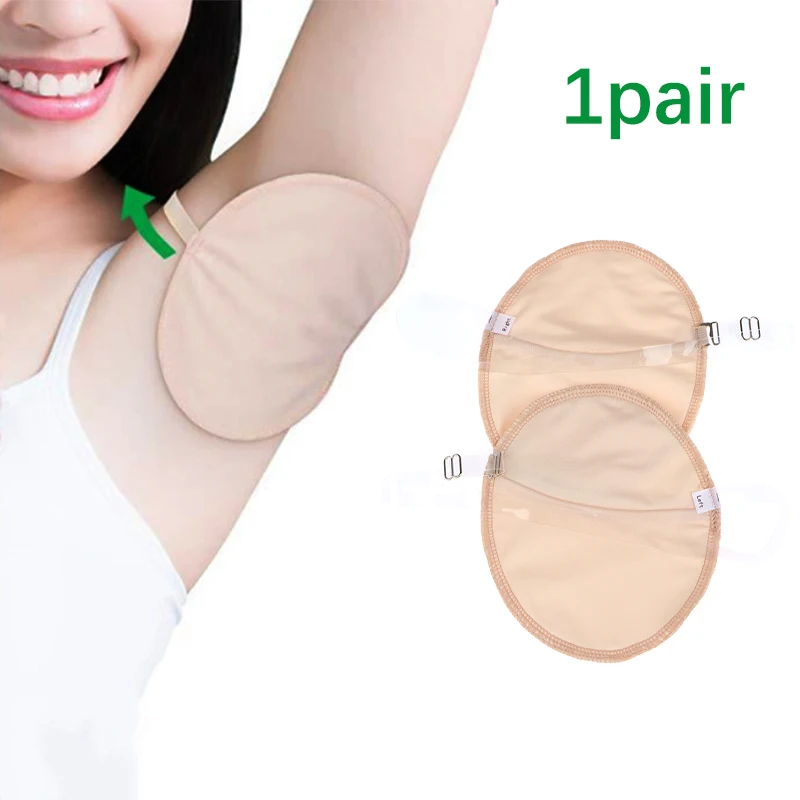 Underarm Sweat Pads Washable Armpit Sweat Absorbing Guards Dress Perspiration Pads Shield Shoulder Absorbent Deodorant Pad underarm sweat pads