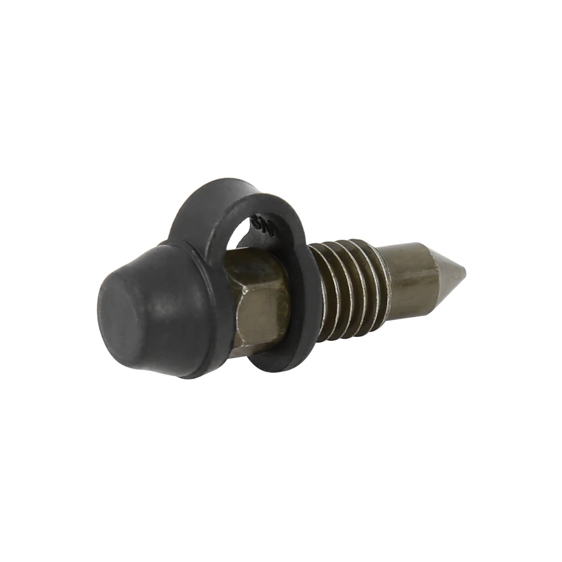M8x1.25mm Banjo Bolt Bleeder Screw with Cap for Motorcycle Brake Master Cylinder 2Pcs